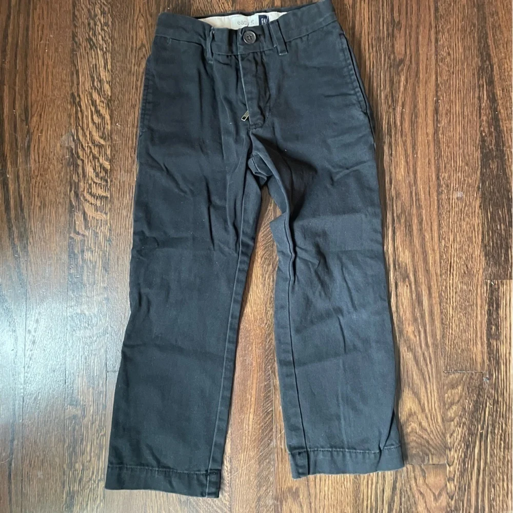 Gap easy fit blue khakis